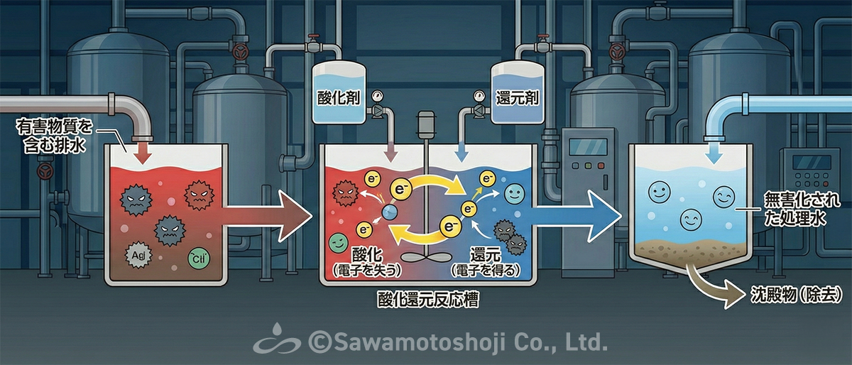 酸化還元処理のイメージ